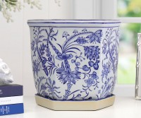 Cotswold Floral Planter Pot - Large