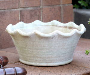 Shallow Penshurst Wave Plant Pot