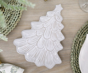 Christmas Tree Serving Plate