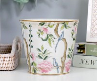 Les Floraux Round Planter Pot - Small