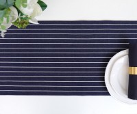 Regatta Navy Stripe Table Runner