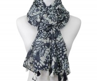 Sea Nymph Blue Wings Scarf