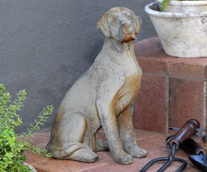 Chester Vintage Dog Sculpture