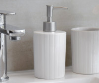 Soho White Soap Dispenser