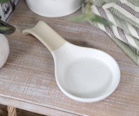 Bristol White Spoon Rest