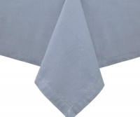 230cm Seacliff Blue Tablecloth 6-8 Seater