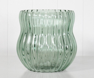 Large Cleo Bell Green Vase