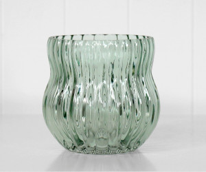 Small Cleo Bell Green Vase