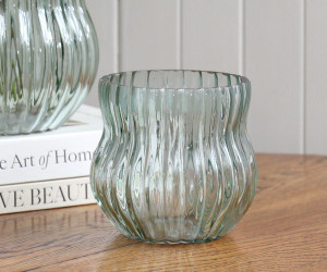 Small Cleo Bell Green Vase