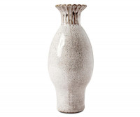 Tall Sefton Ceramic Vase - Biscuit