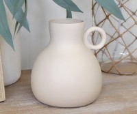 Elka Jug Vase - Sand