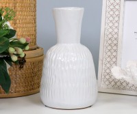 Noah White Vase - Large