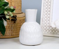 Noah White Vase - Small
