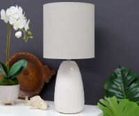Mikado Fan White Lamp & Shade